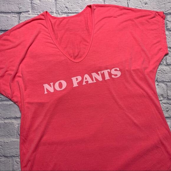 Show Me Your Mumu ‘No Pants’ Tee in Pink - Picture 2 of 7